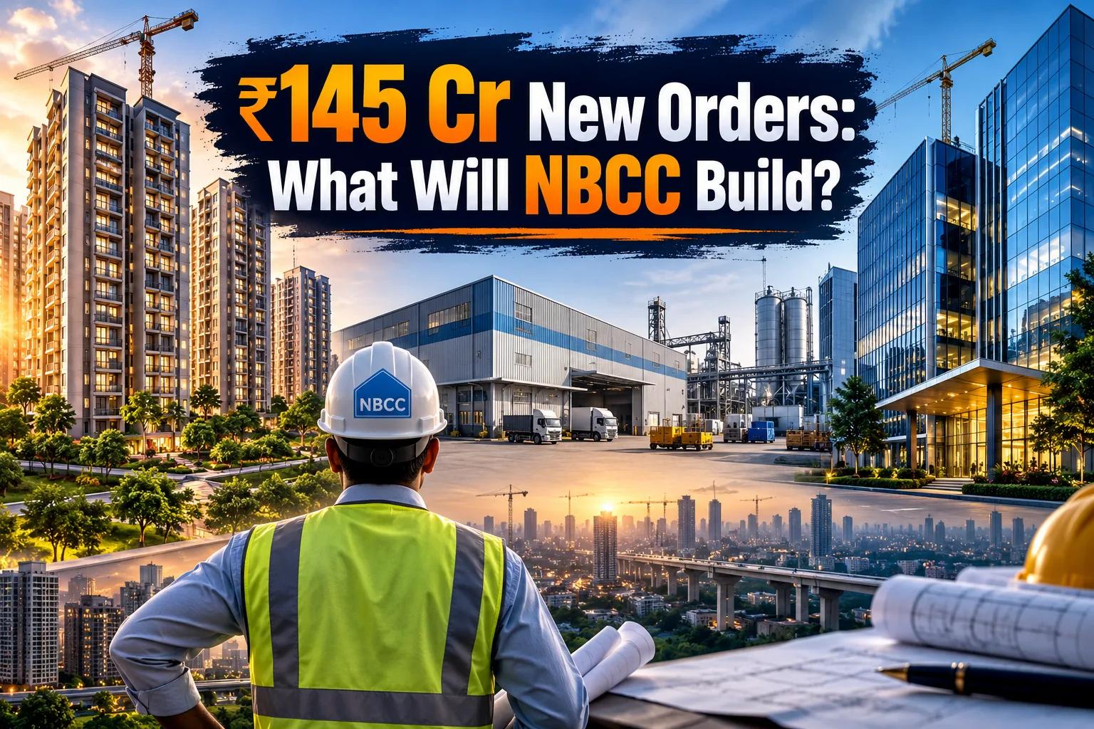 NBCC Wins ₹145 Cr Govt Contracts: Steel, Power & Office Works