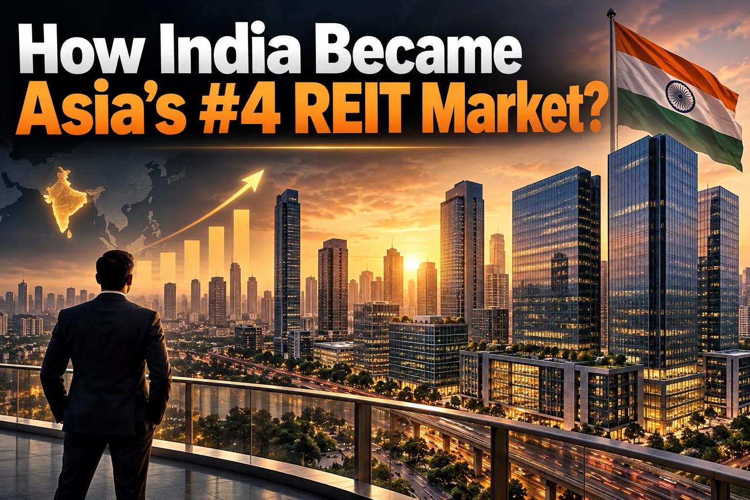 India's REIT Market Surpasses Hong Kong to Rank Fourth in Asia