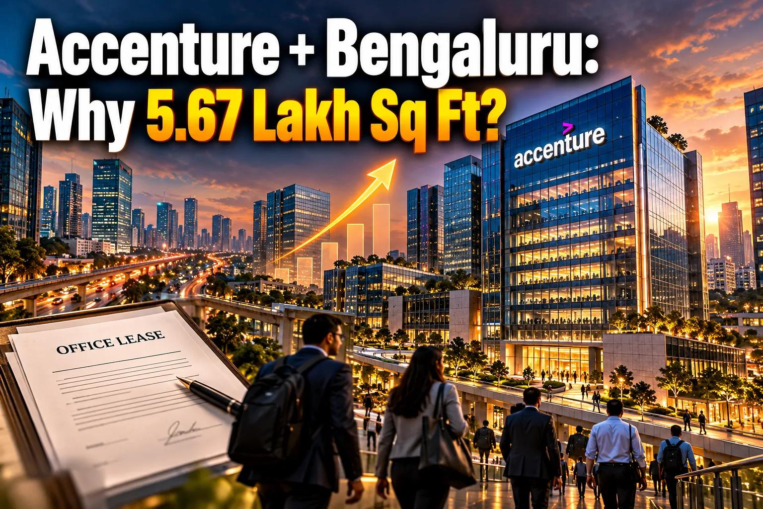 Accenture's ₹269 Cr Bengaluru Office Expansion at Pritech Park