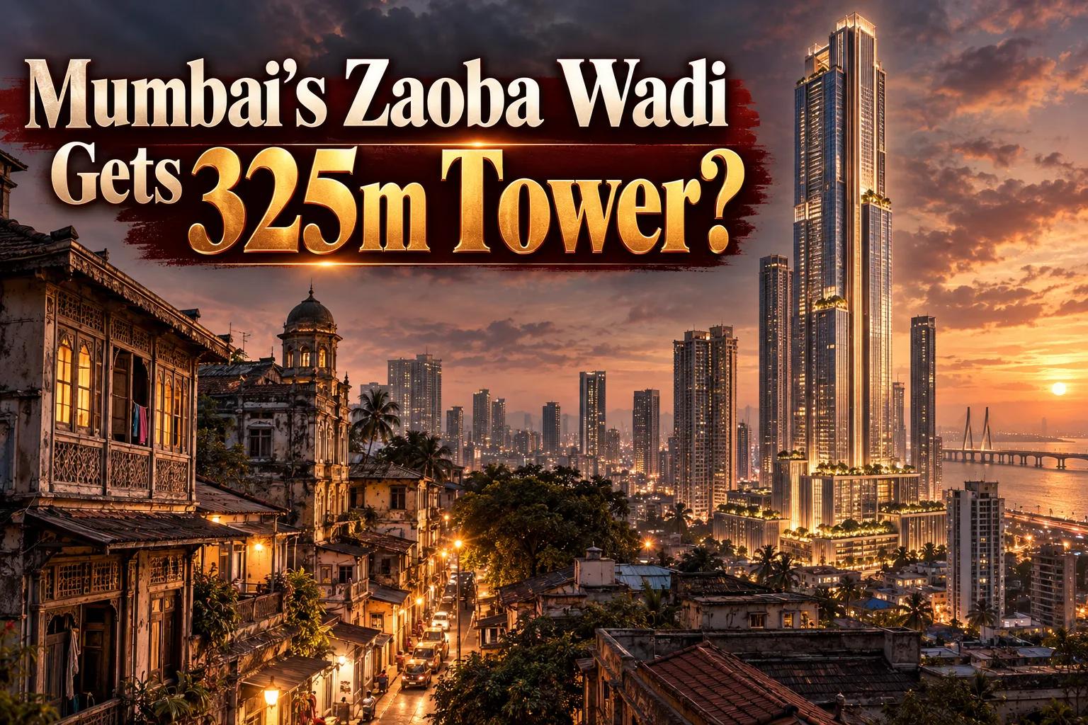 ZaobaWadi Redevelopment: Marine Lines' 250-Year Legacy Reimagined