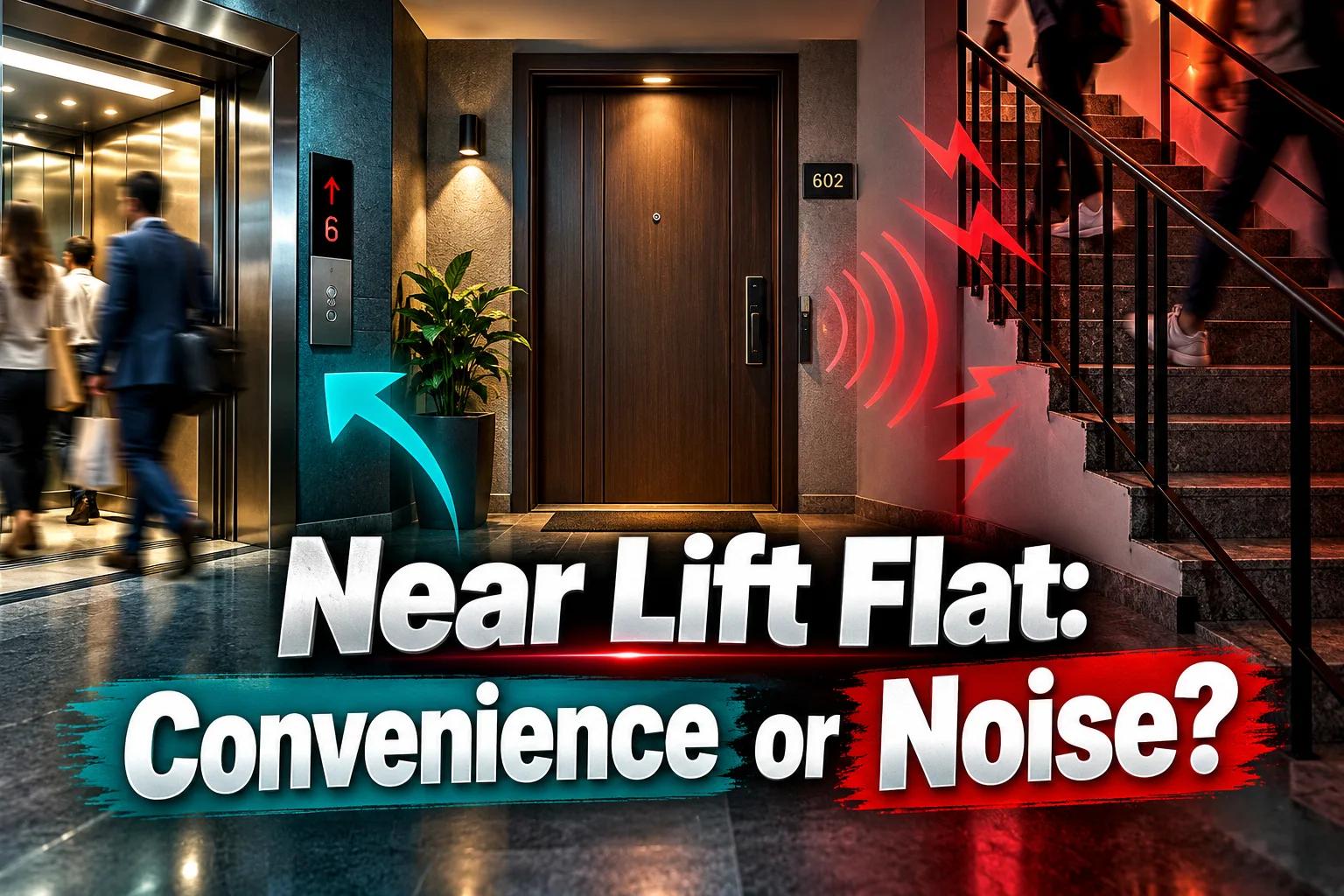 Flat Near Lift or Staircase: Convenience vs. Noise Guide