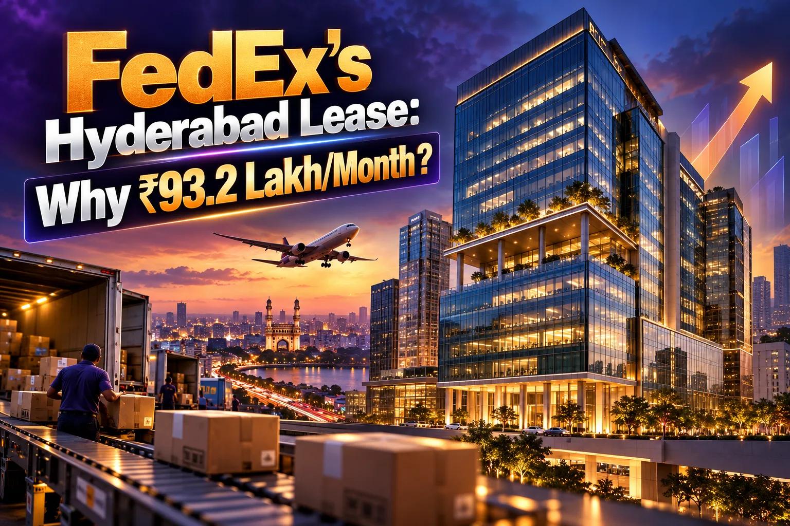 FedEx Expands Hyderabad Office: ₹93.2 Lakh Lease in Gachibowli