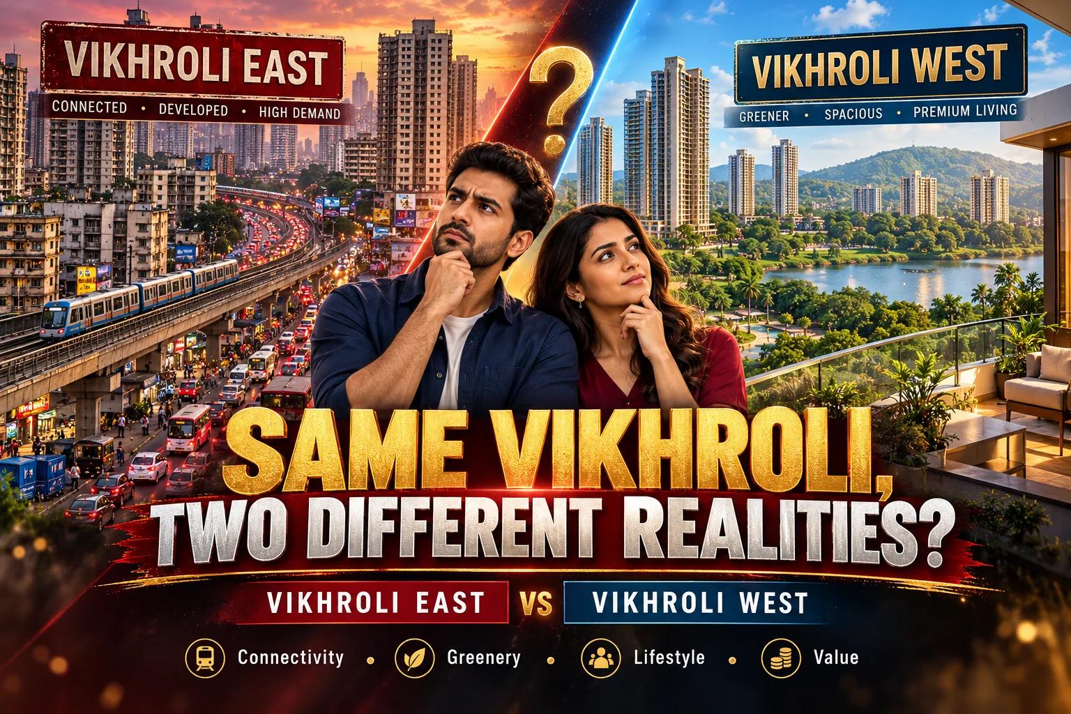 Vikhroli East vs West: Property Buyer's Comparison Guide