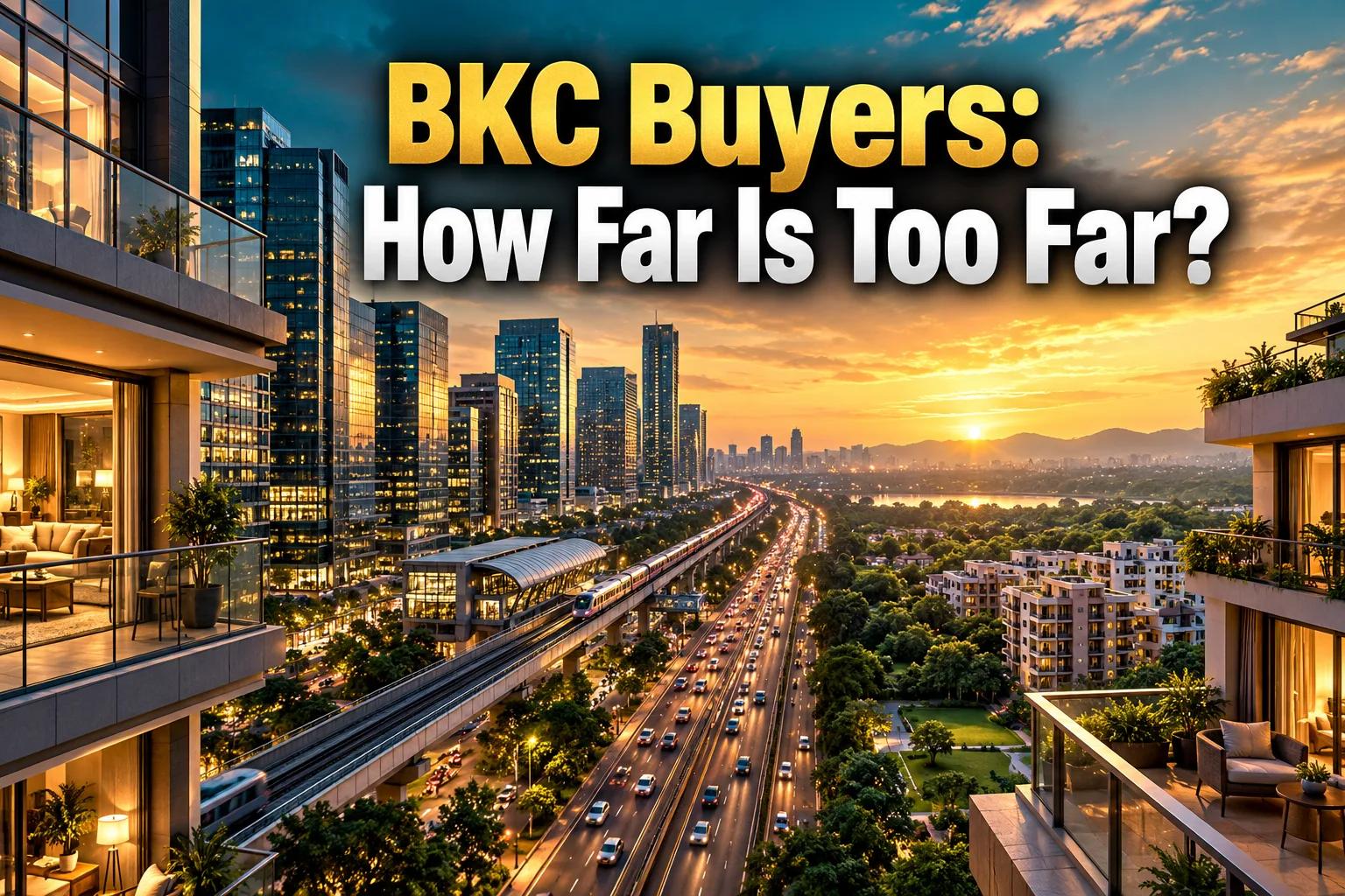 Buying Near BKC: Location vs. Space for Your Budget