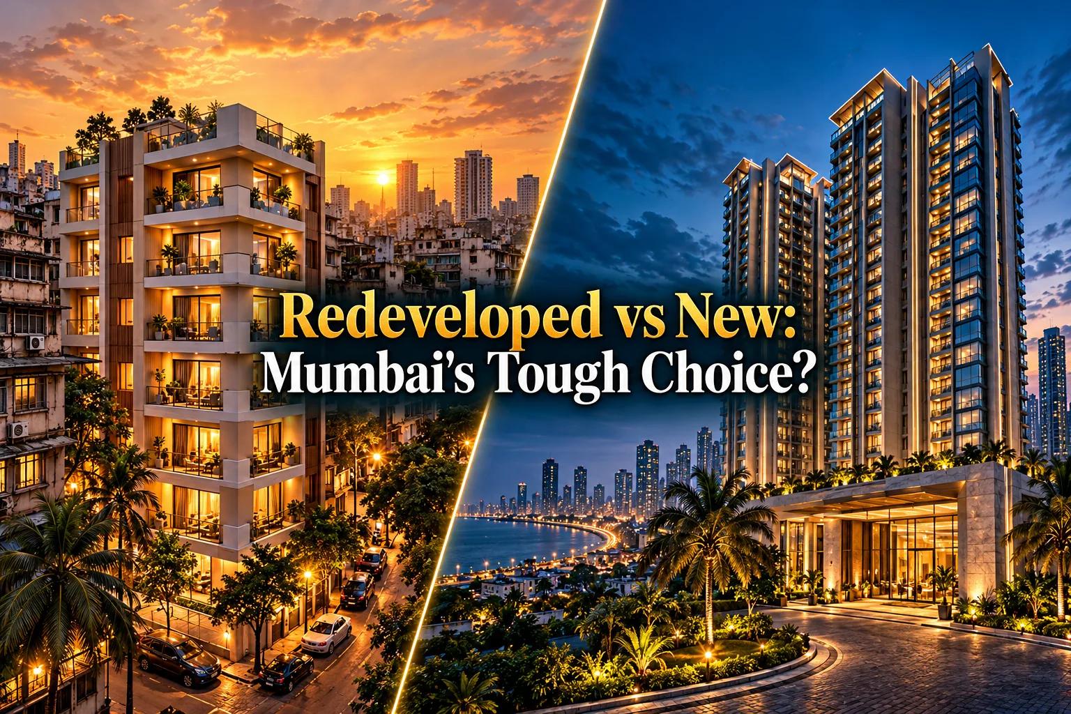 Redeveloped vs New Project Mumbai: Buyer's Complete Guide