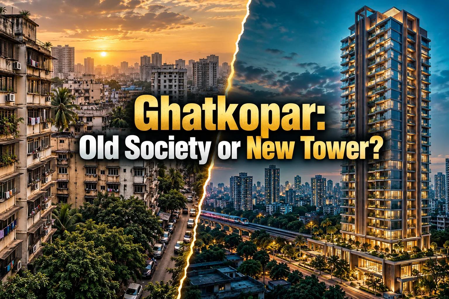 Ghatkopar Flat: Old Society vs. New High-Rise – A Budget Guide