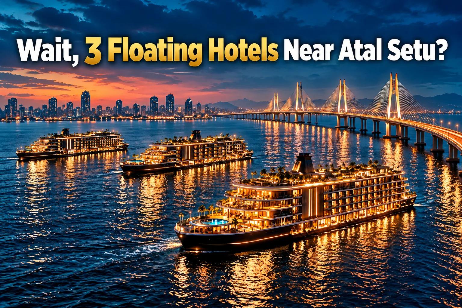 Navi Mumbai Floating Hotels: Atal Setu Views Planned