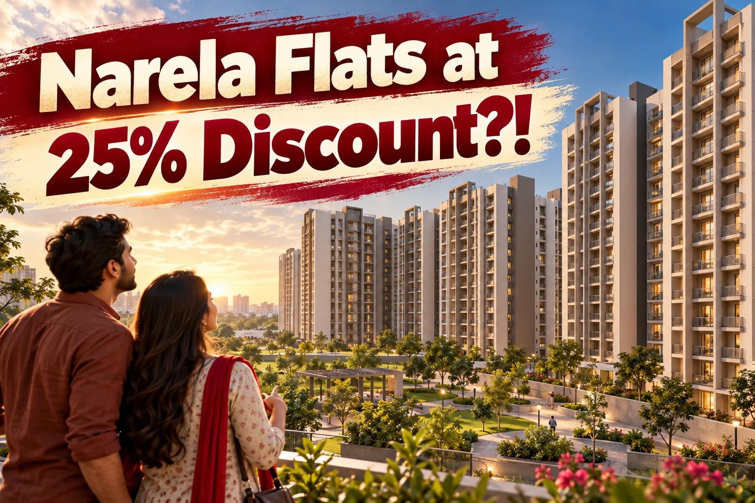 DDA Narela LIG Flats: Affordable Delhi Housing at 25% Off