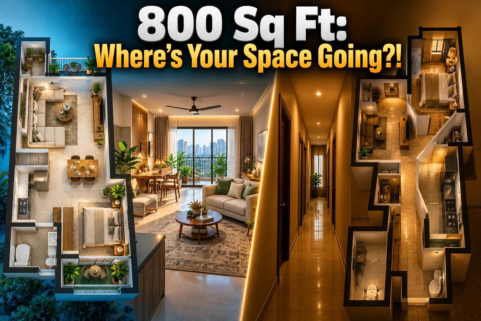Flat Sizes Explained: Carpet, Built-Up, Super Built-Up Area Guide