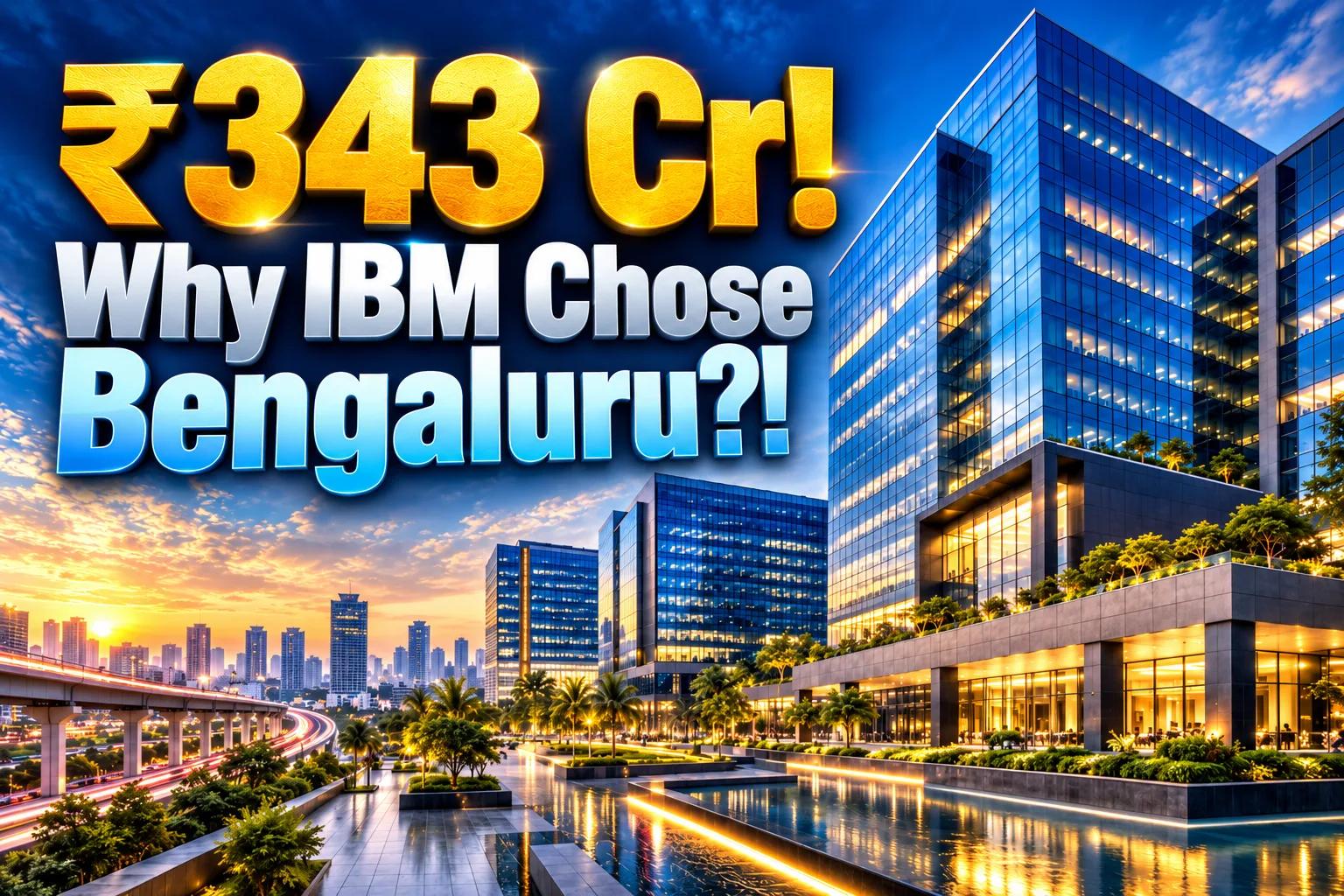 IBM India Leases Huge Office Space in Bengaluru Whitefield