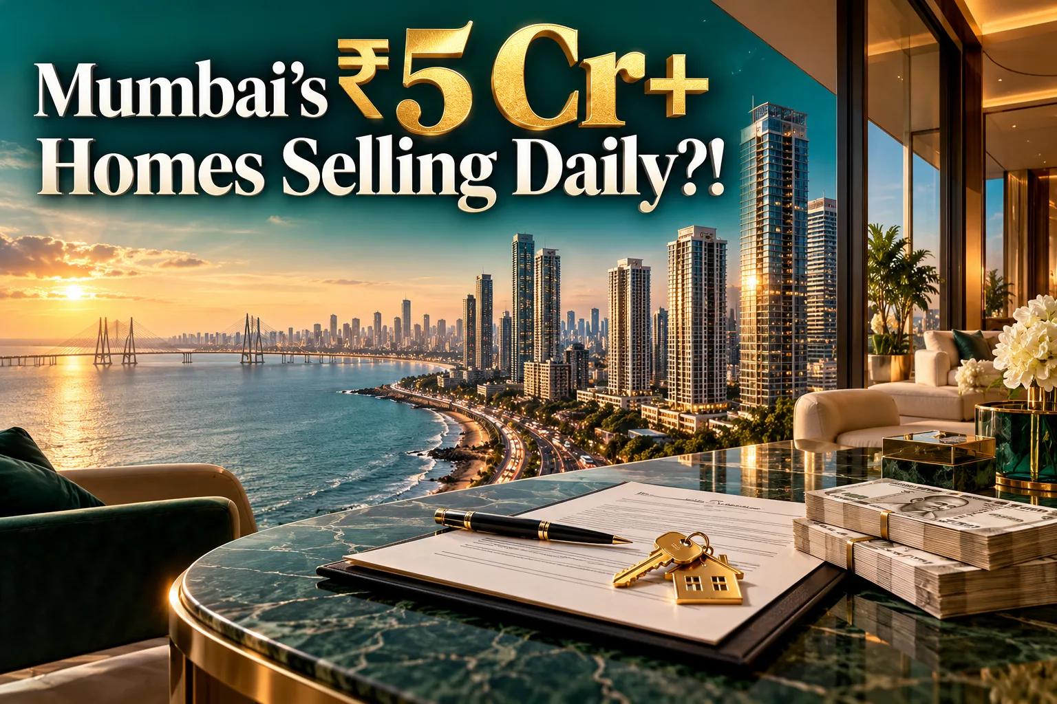 Mumbai Luxury Housing: ₹32K Crore Sales in Six Months