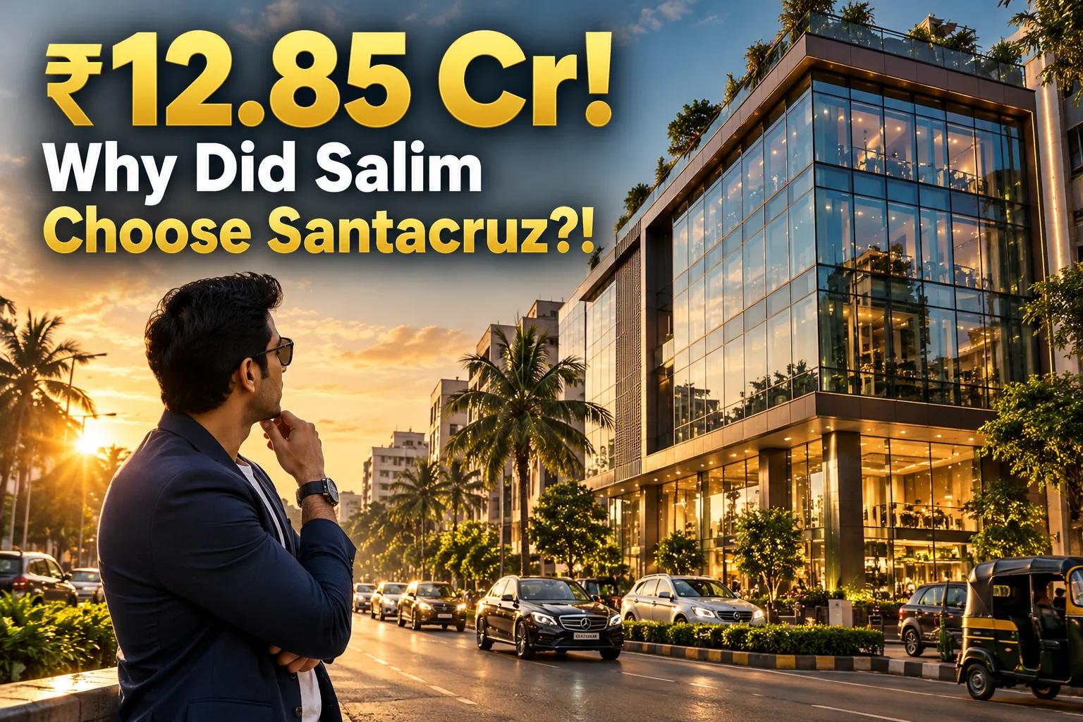 Salim Merchant's ₹12.85 Cr Mumbai Commercial Property Deal
