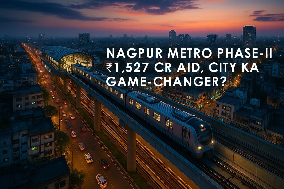 Nagpur Metro Phase-II: ADB's ₹1,527 Crore Boost for City's Transformation - Featured blog image