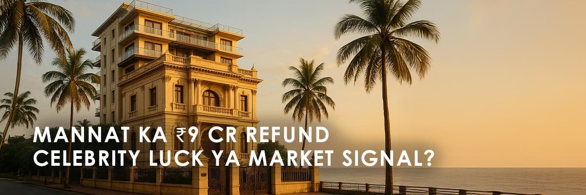 Shah Rukh Khan's Mannat: ₹9 Crore Refund and Its Impact on Mumbai Real Estate - Featured blog image