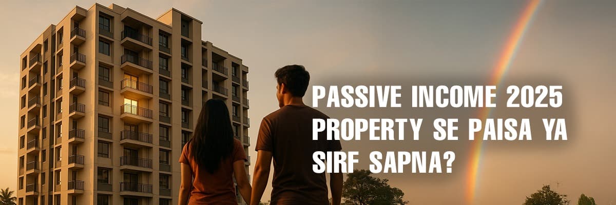 Passive Income Through Real Estate in India: Building Financial Freedom and Emotional Security - Featured blog image
