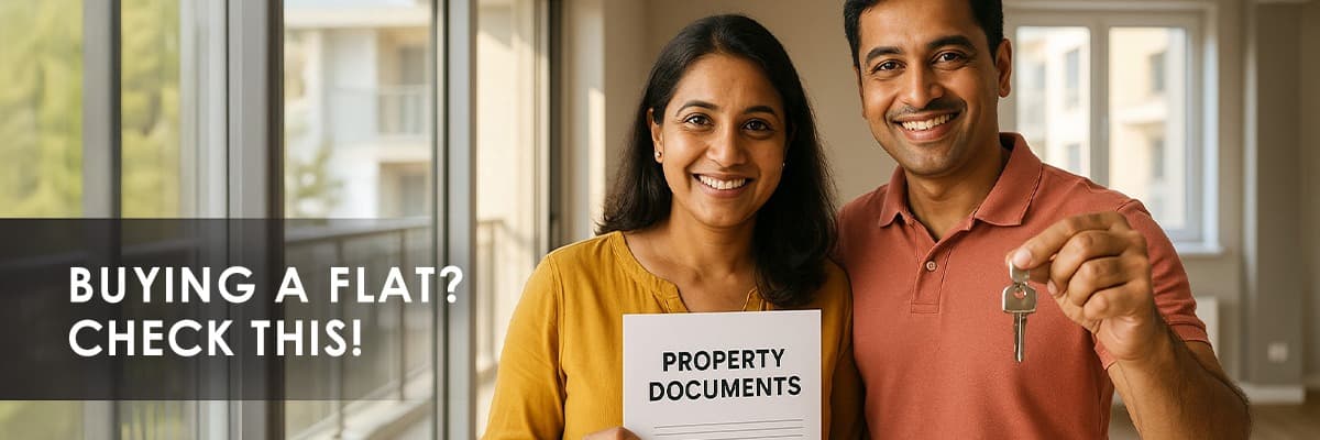 Top 5 Things to Check Before Buying a Flat in India – Homebuyer’s Guide 2025 - Thumbnail image