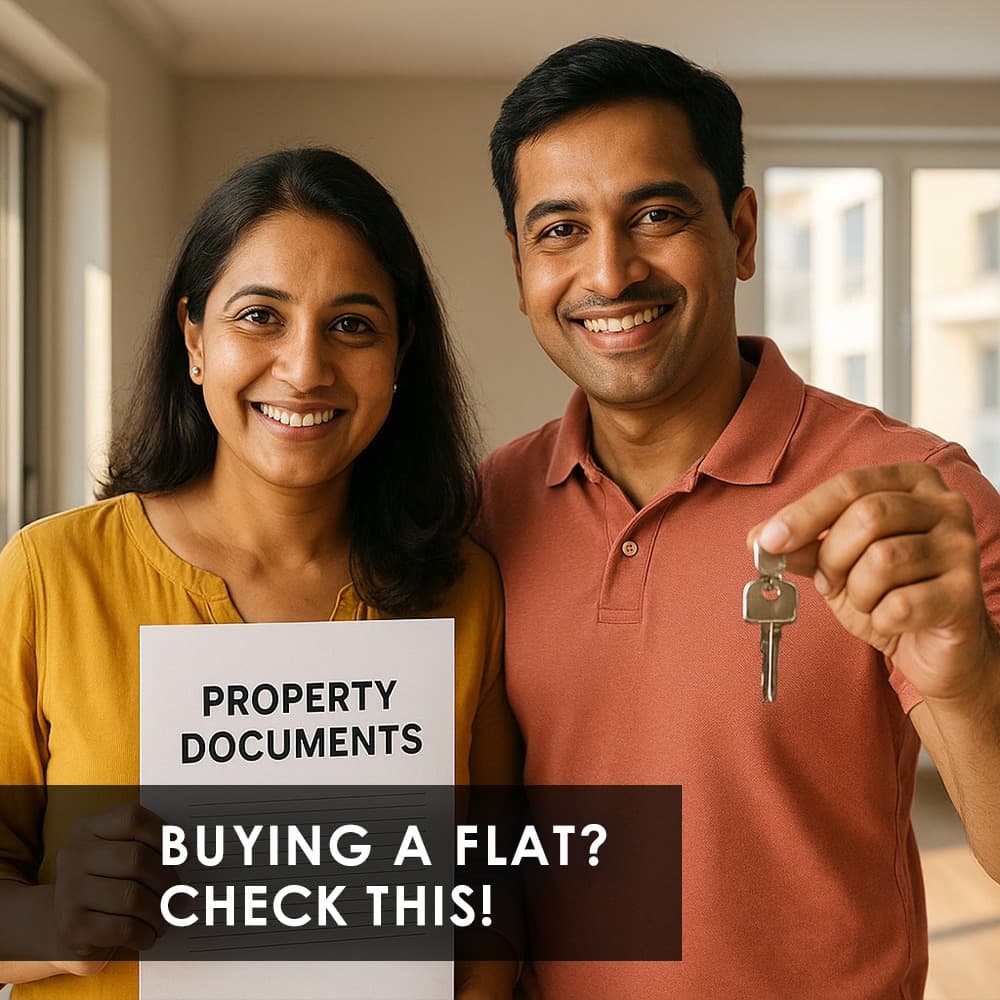 Top 5 Things to Check Before Buying a Flat in India – Homebuyer’s Guide 2025 - Feature image