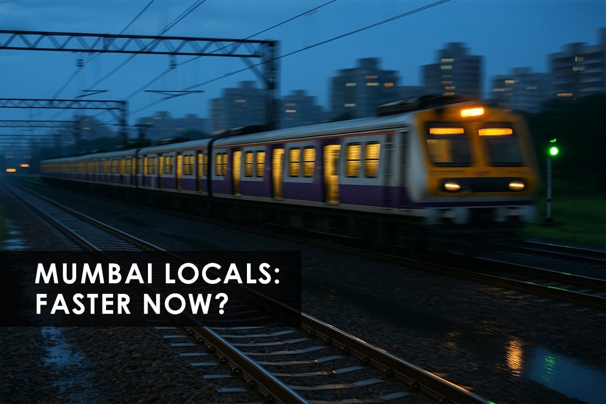 Western Railway's Speed Boost: Faster Mumbai Local Trains - Thumbnail image