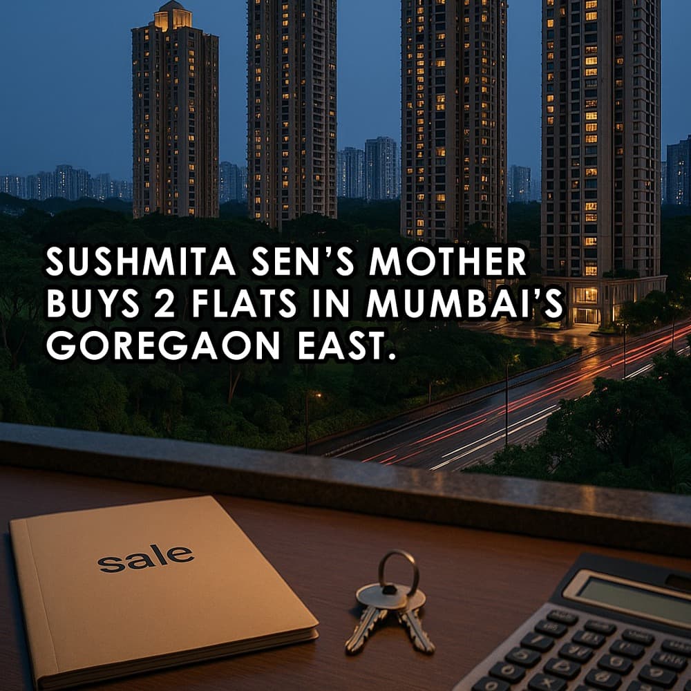 Sushmita Sen's Mother's ₹17 Cr Property Purchase: A Look at Goregaon East's Luxury Real Estate Boom - Feature image