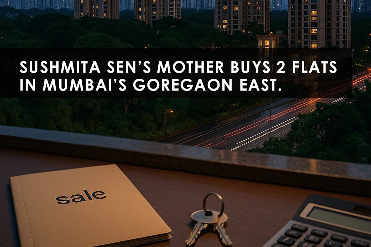 Sushmita Sen's Mother's ₹17 Cr Property Purchase: A Look at Goregaon East's Luxury Real Estate Boom - Thumbnail image