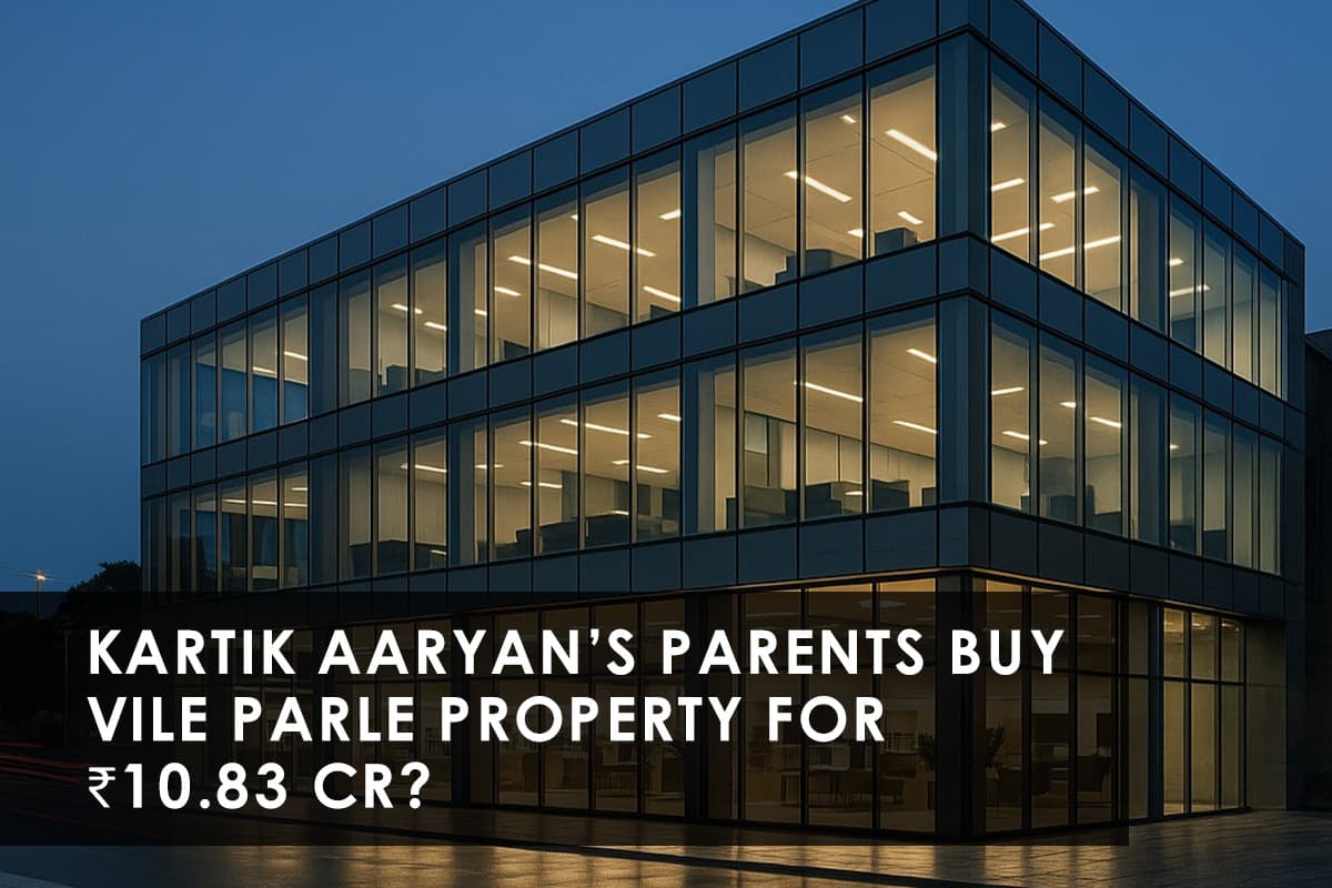 Kartik Aaryan's Parents Invest ₹10.83 Crore in Vile Parle Commercial Property - Thumbnail image