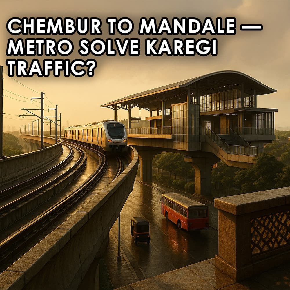 Mumbai Metro Line 2B Phase-1: Chembur to Mandale - The Complete Guide - Feature image