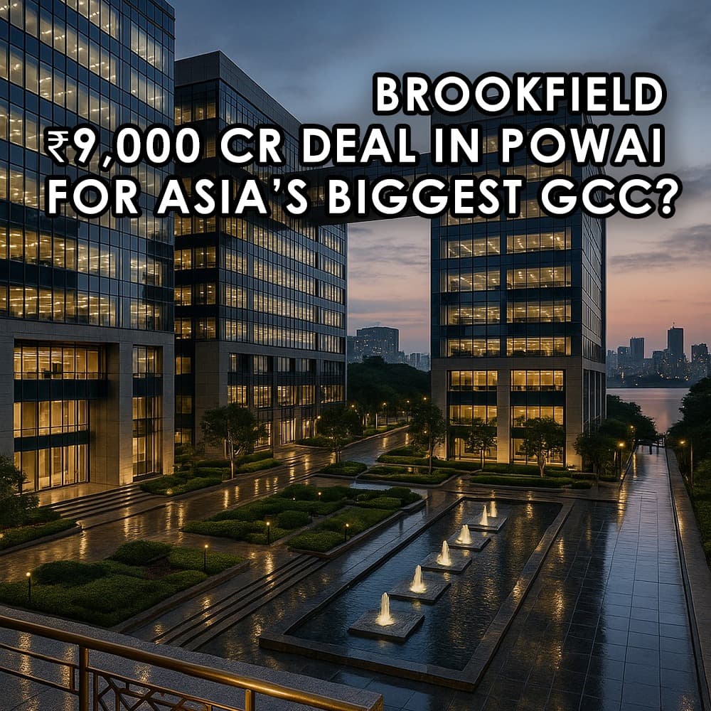 Brookfield's ₹9,000 Crore Investment: Building Asia's Largest GCC in Mumbai - Feature image