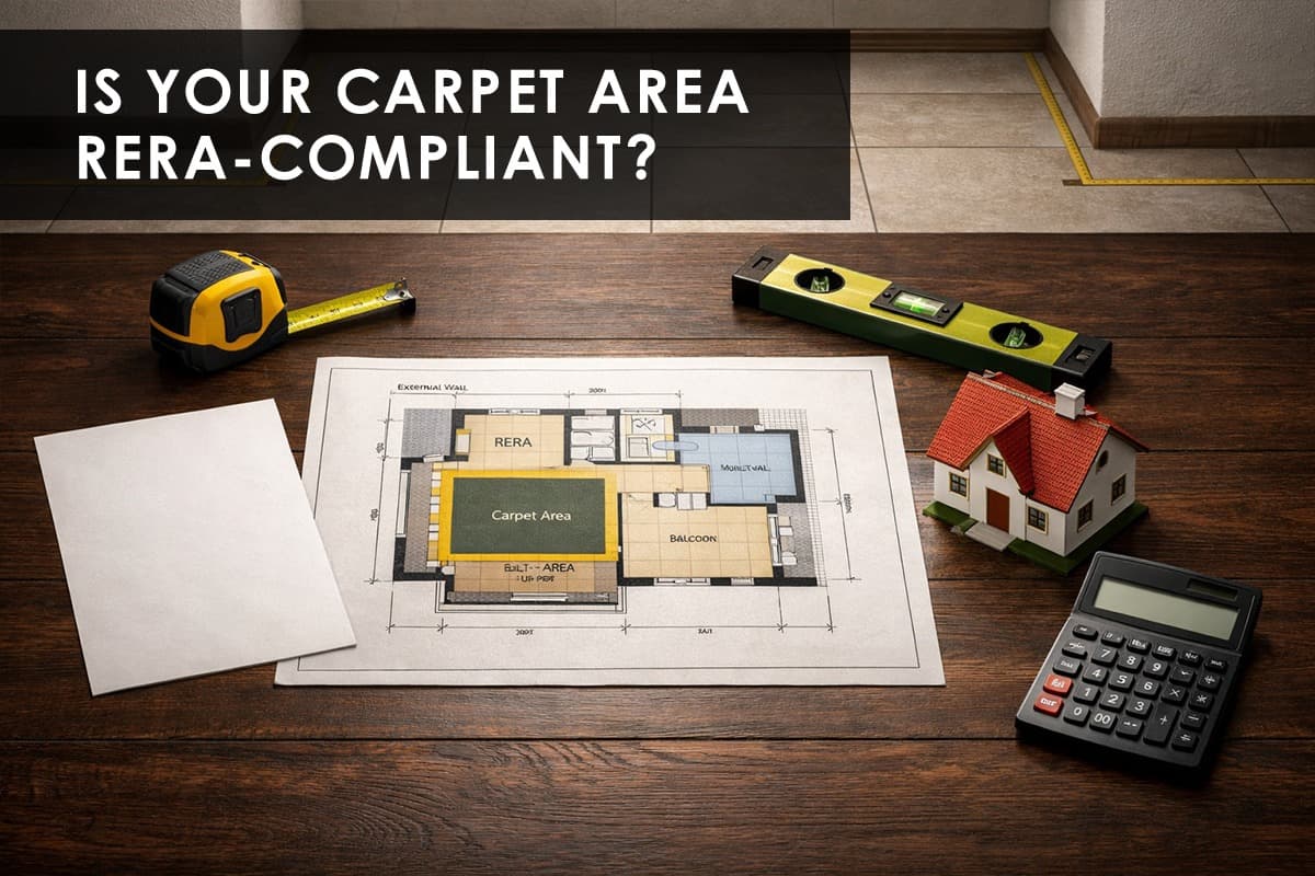 RERA Carpet Area Explained: A Complete Guide for Homebuyers - Featured blog image
