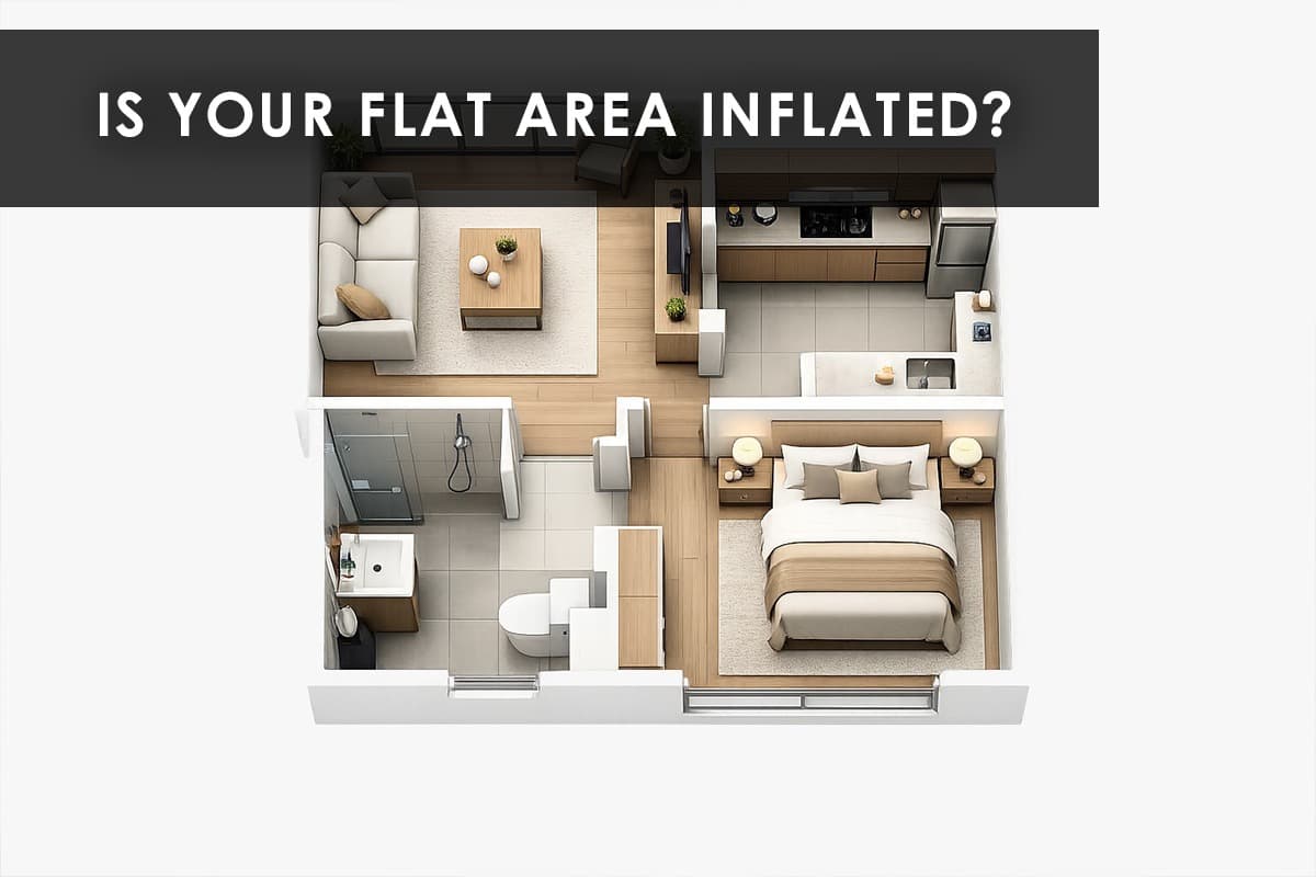 Spotting Inflated Super Built-Up Area: A Homebuyer's Guide - Featured blog image