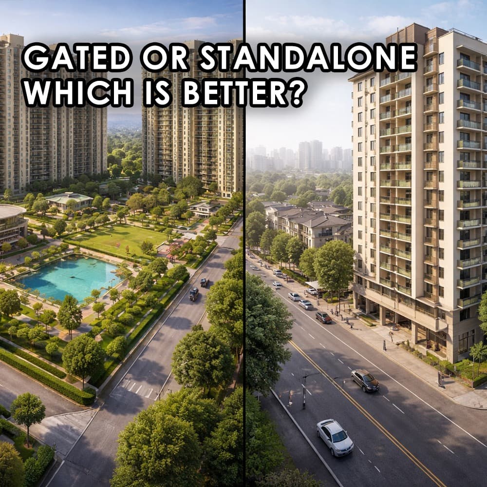 Gated Community vs Standalone Building: A Comprehensive Comparison for Indian Homebuyers - Feature image