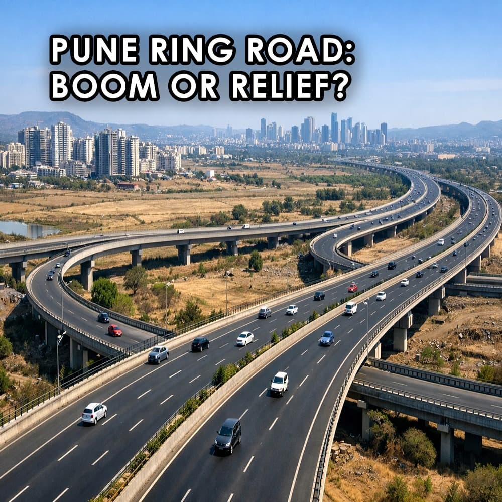 Pune Ring Road Project: Traffic Relief or Real Estate Boom? - Feature image