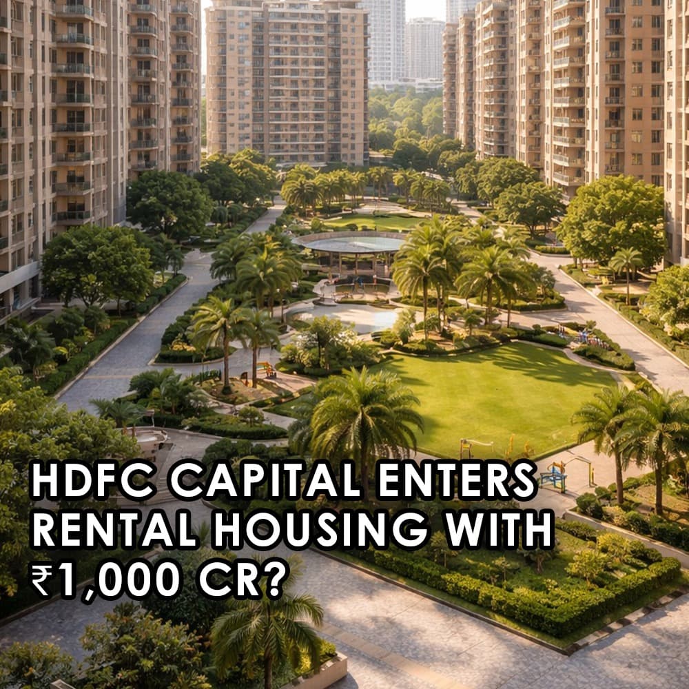 HDFC Capital and Curated Living Launch ₹1,000 Crore Rental Housing Platform in India - Feature image