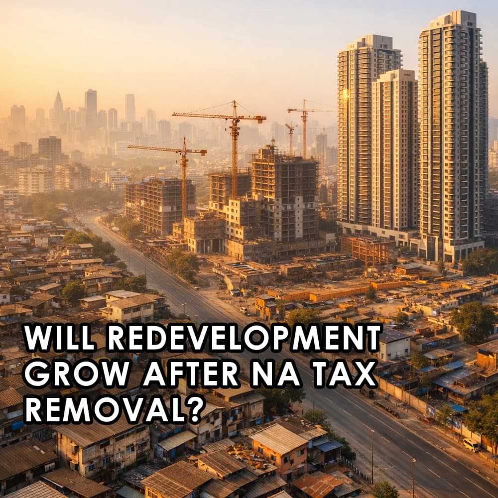 Maharashtra Abolishes NA Tax: A New Era for Urban Redevelopment - Feature image