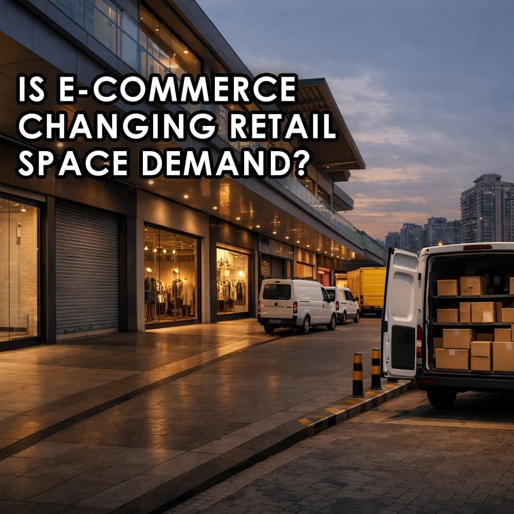 How E-Commerce Is Reshaping Retail Space Demand in India - Feature image