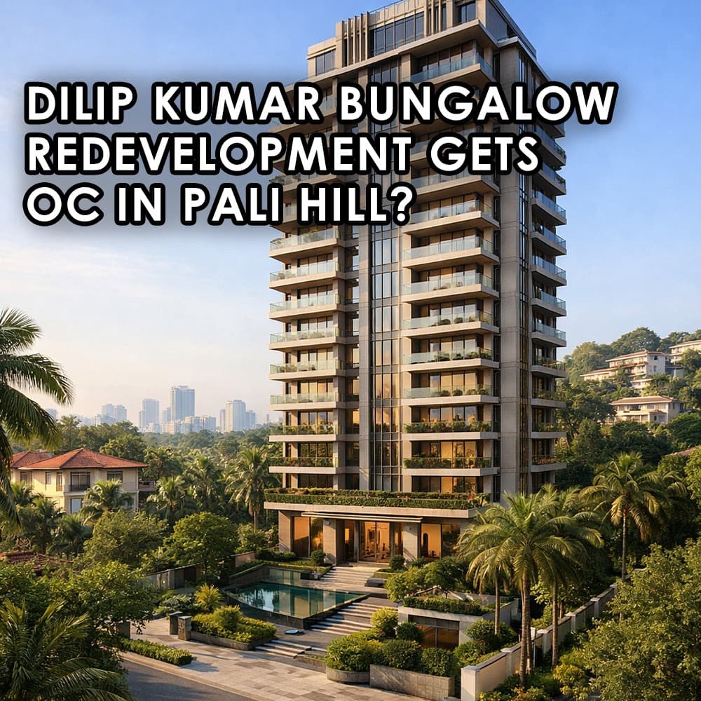 Pali Hill Redevelopment: Ashar Group's 'The Legend' Honors Dilip Kumar's Legacy - Feature image