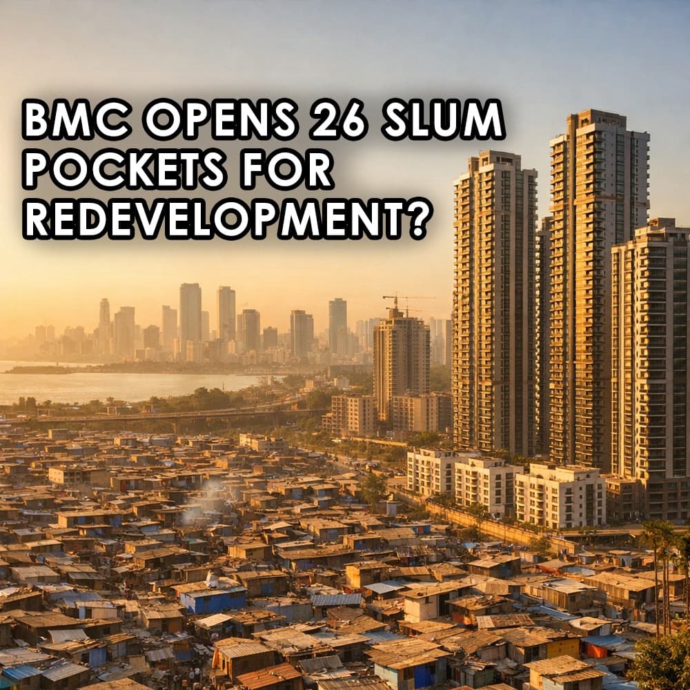 Mumbai Slum Redevelopment: BMC Opens 26 New Pockets for Housing Projects - Feature image