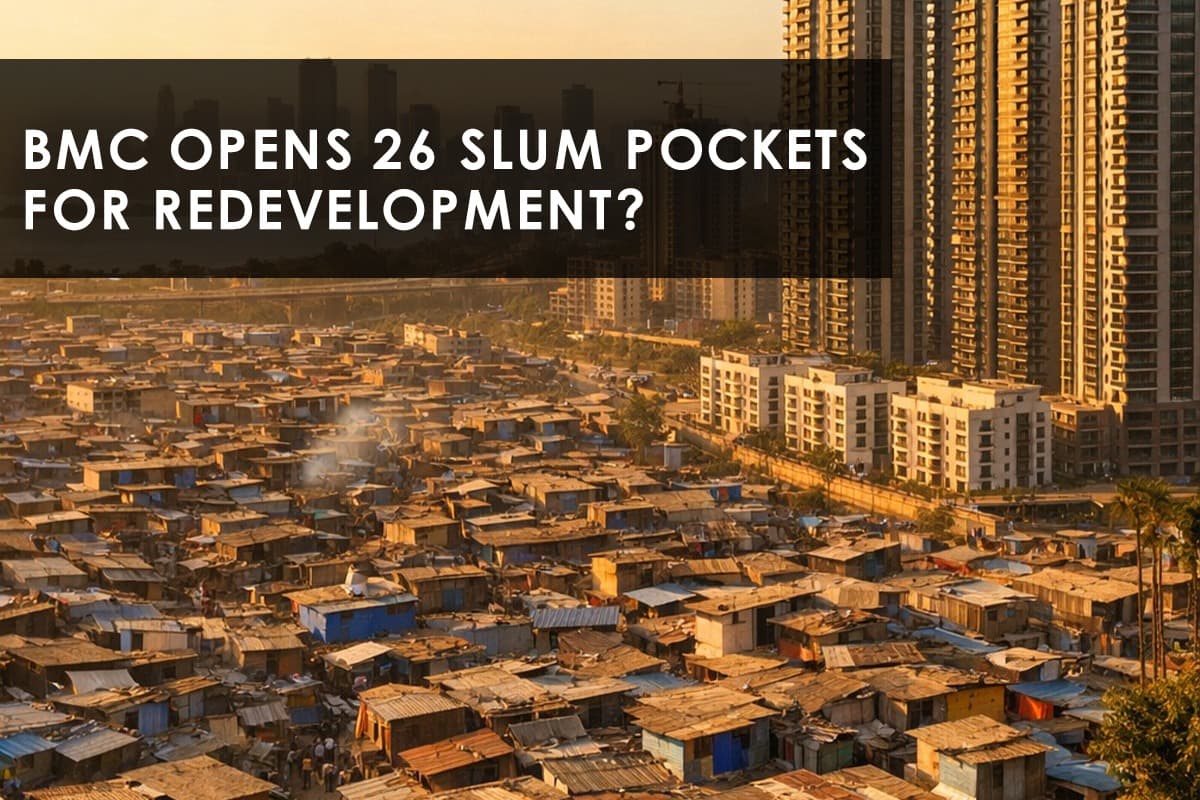 Mumbai Slum Redevelopment: BMC Opens 26 New Pockets for Housing Projects - Thumbnail image