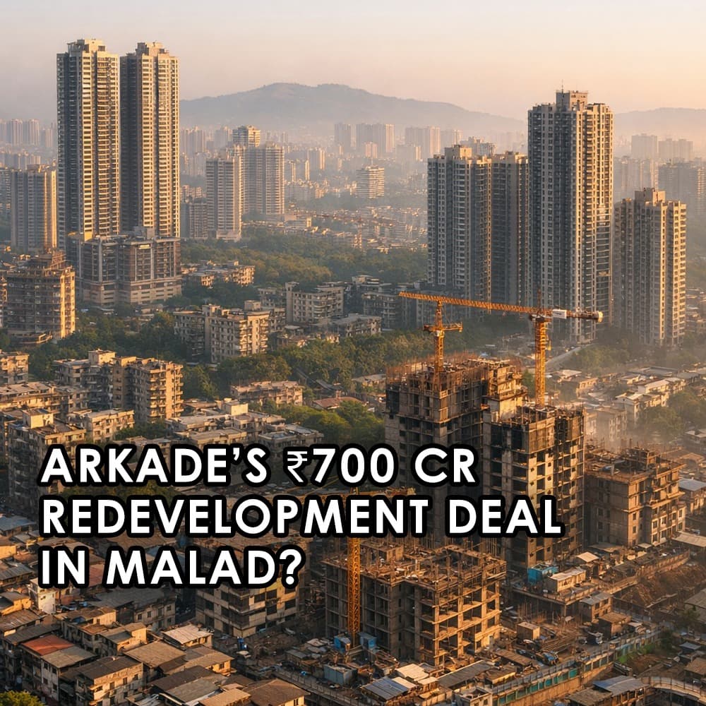 Arkade Developers Expands Mumbai Presence with ₹700 Crore Malad Redevelopment Project - Feature image
