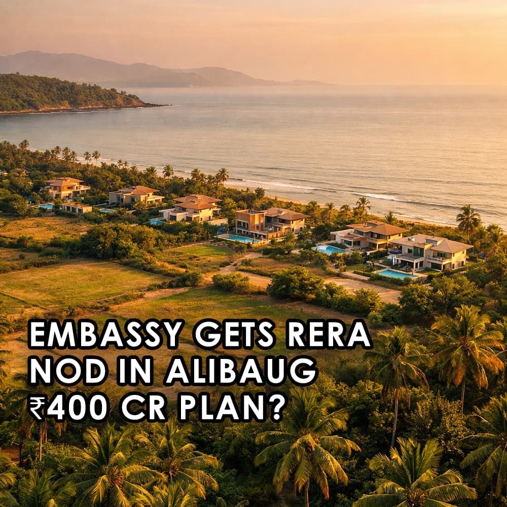 Embassy Developments Enters Alibaug Market with RERA-Approved Lifestyle Housing Project - Feature image