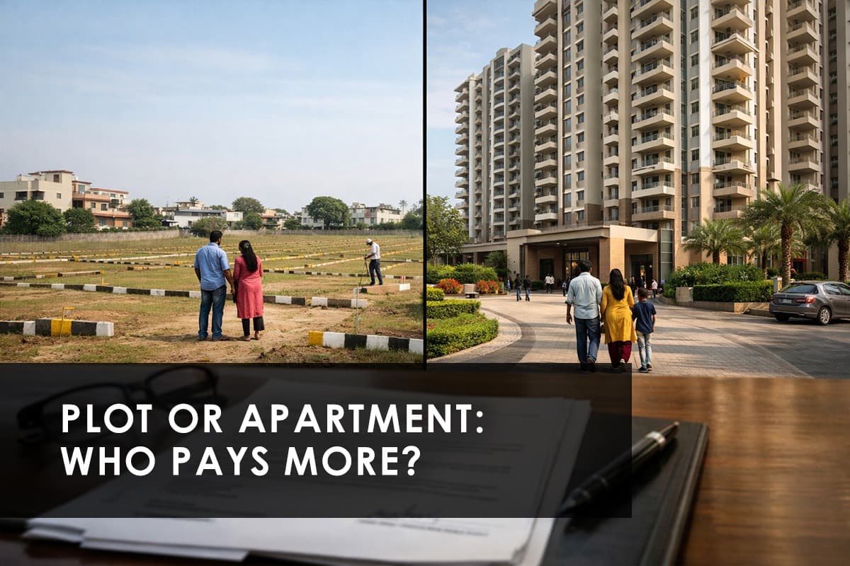 Understanding Stamp Duty Differences: Plots vs. Apartments in India - Thumbnail image