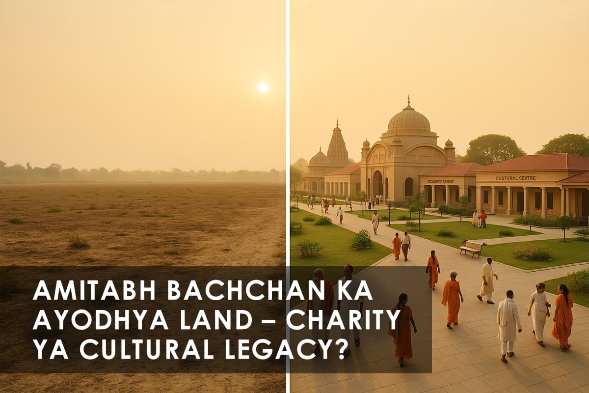 Amitabh Bachchan's Ayodhya Land Acquisition: A Charitable Investment - Featured blog image