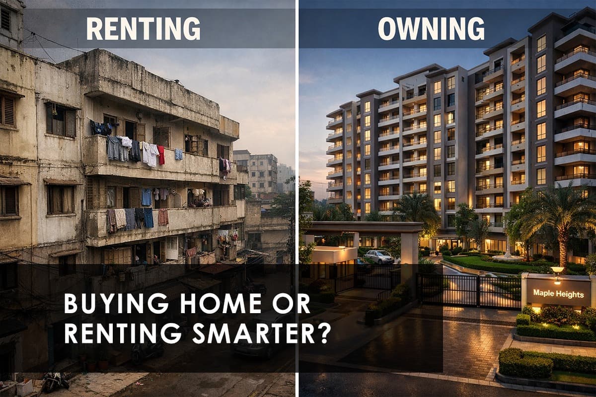 EMI vs Rent: A First-Time Buyer's Guide for India in 2026 - Thumbnail image