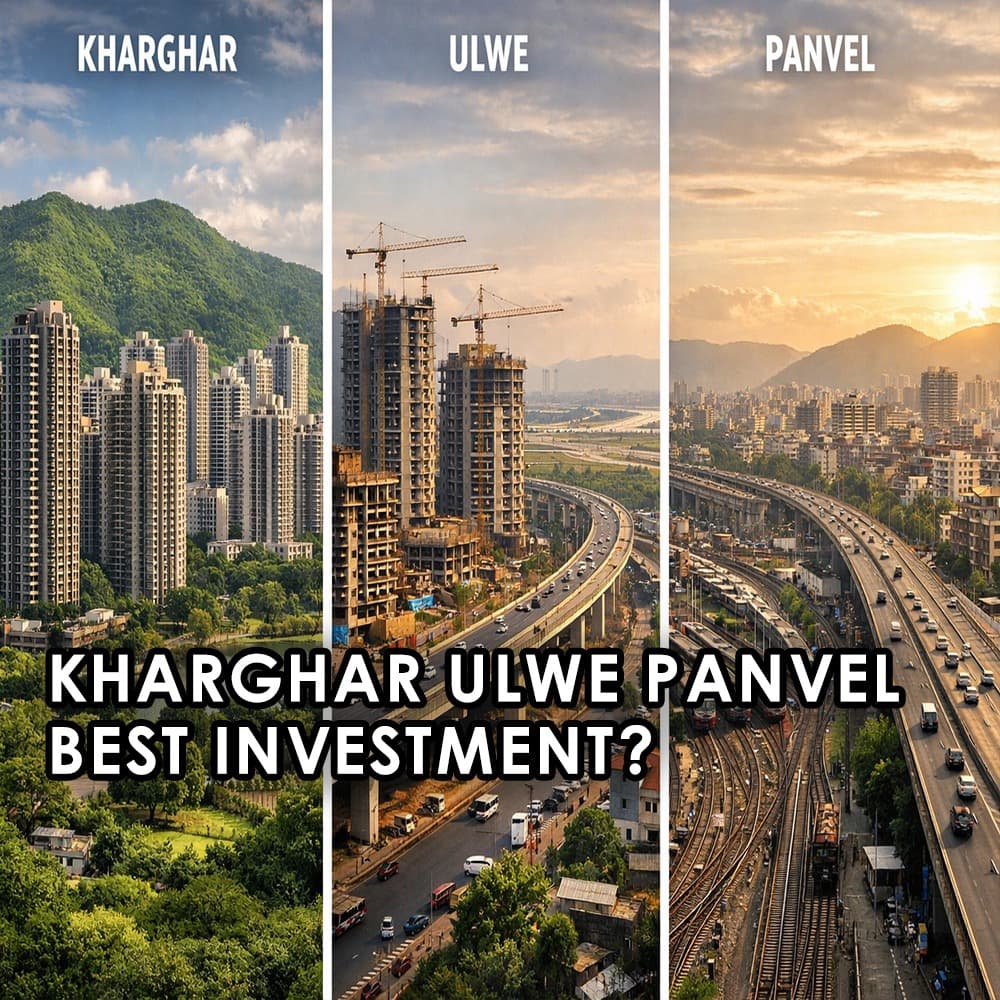 Kharghar vs Ulwe vs Panvel: Which Navi Mumbai Node Deserves Your Investment in 2026 - Feature image