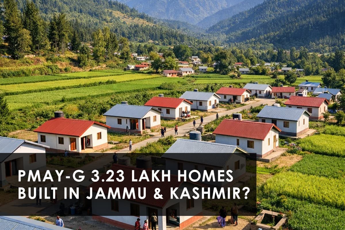 Jammu and Kashmir's PMAY-G Achievement: Impact of 3.23 Lakh Rural Homes - Thumbnail image