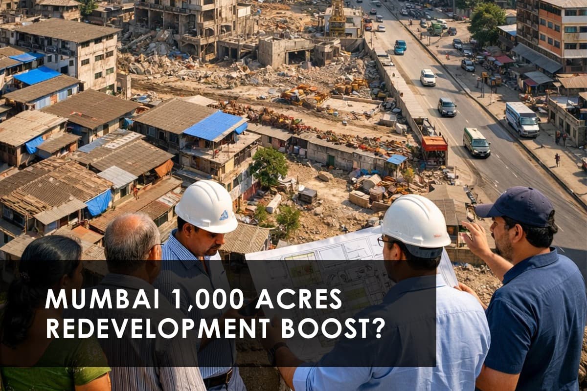 Mumbai's 1,000-Acre Cluster Redevelopment Push: Analyzing the Impact - Thumbnail image