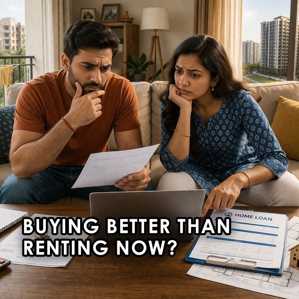 Rent or Buy a Ready-to-Move Home in 2026: The Honest Financial Comparison Indian Buyers Need - Feature image
