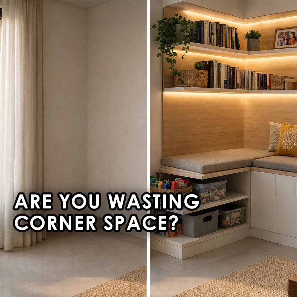 Corner Storage Solutions for Indian Flats: Maximizing Space in Every Angle - Feature image