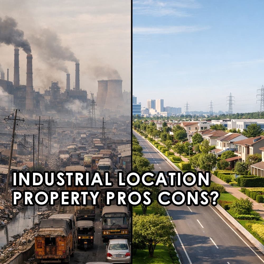 Buying Property Near Industrial Zones in India: When It Pays and When It Does Not - Feature image