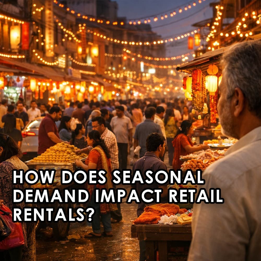 How Seasonal Demand Moves Retail Rentals in India - Feature image