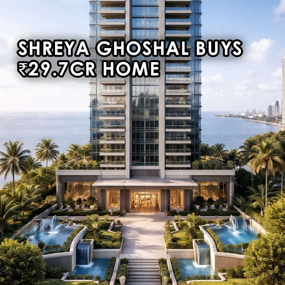 Shreya Ghoshal's ₹29.7 Crore Worli Flat: A Deep Dive into Mumbai's Luxury Real Estate - Feature image